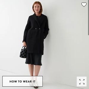J crew Daphne topcoat